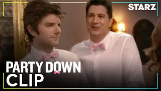 Party Down  ‘Im a Quitter Its Fun’ Ep 2 Clip  STARZ [upl. by Jerold]