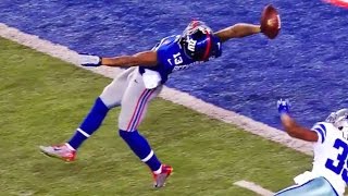 EVERY ANGLE Odell Beckham Jrs OneHanded TD Catch  Ultimate Highlights  NFL [upl. by Gorrono]