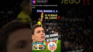 🤡EDU AGUIRRE RETRATADO CON SU ANÁLISIS DE LA LINEA ADELANTADA DEL BARÇA DE HANSI FLICK elclasico [upl. by Halley307]