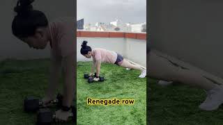 How to do a Renegade row [upl. by Aelyak]