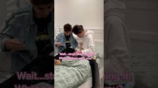 Ewww 😷 prank on my Girlfriend 😛👀 shorts prank comedy [upl. by Oralia914]