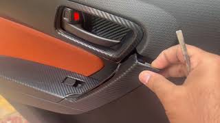 DIY car door panels remove in brezza at home diy [upl. by Ultima16]