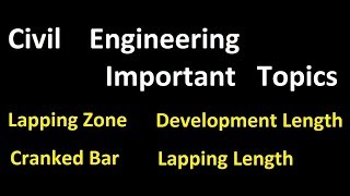 Important Topics for Civil Engineers [upl. by Elrak883]