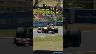 🤯 Driving an F1 car around BATHURST 🇦🇺 [upl. by Casia]