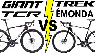 Giant TCR VS Trek Emonda [upl. by Sackey]