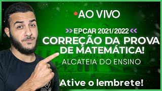 Correção Prova EPCAR 2022 MATEMÁTICA [upl. by Hewet]