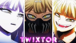 NO CC Himiko Toga 4k Twixtor Clips For Editing S7 My Hero Academia [upl. by Odine]