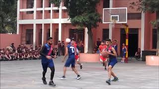 Basketball Match in Swami Sant Dass Public School [upl. by Yolane663]