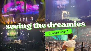 Seeing the dreamies  Concert Vlog [upl. by Iadrahc]