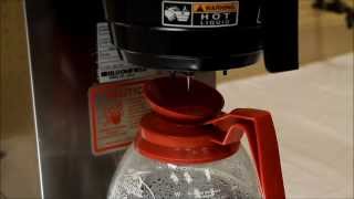 Bloomfield 8543 Pourover Coffee Brewer A Howto on operation and setup [upl. by Levins]