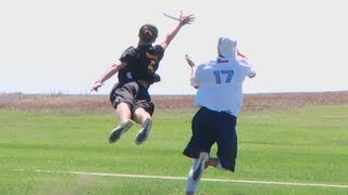 Incredible Ultimate Frisbee Play [upl. by Helenka]