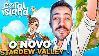 CORAL ISLAND  O INICIO DO NOVO STARDEW VALLEY 20 [upl. by Toll]