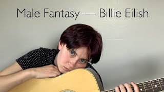 Male Fantasy — Billie Eilish Guitar Cover [upl. by Glimp]