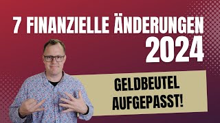 7 wichtige finanzielle Änderungen im Jahr auf den Geldbeutel der Rentner [upl. by Yonah]