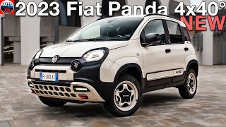 NEW 2023 Fiat Panda 4x4 4x40°  REVEALED Driving exteriorampinterior [upl. by Atteselrahc]