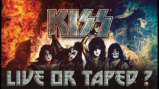 KISS Vocals Live Or Taped  The Complete Setlist Rundown Part I [upl. by Nwahsaj]