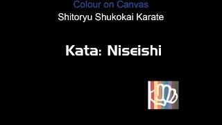 Shitoryu Shukokai Kata Niseishi [upl. by Anyzratak]