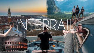 INTERRAIL  in 22 days through EUROPE [upl. by Hsetih955]