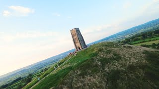 LR006 Glastonbury Tor long range FPV [upl. by Niwhsa625]