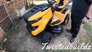 Cub cadet maintenance LT42 XT1 195 Kohler youtuber cubcadet lt42 kohler 5400 maintenance [upl. by Acalia]