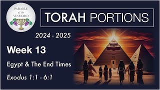 Torah Portion Week 13  Exodus 11  61 End Times Remnant in Egypt 2024  2025 [upl. by Torie]