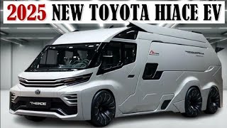 Toyota Hiace 2025  The Future of Vans Revealed Upcoming Cars [upl. by Alicul]