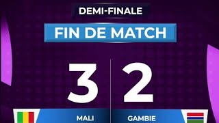 Mali vs Gambie 32 [upl. by Knowle]