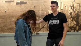 Rapid Street Hypnosis Instant Induction amp Performance  Full Street Hypnosis Show [upl. by Trebbor]