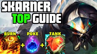 SKARNER IS BACK SEASON 14 SKARNER TOP GAMEPLAY [upl. by Euqinotna]