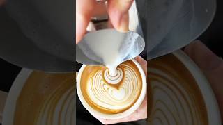 Latte Coffee art [upl. by Osnofledi]