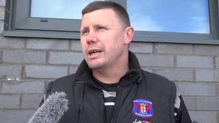 Assistant manager Colin West with Fleetwood reserve game reaction [upl. by Aderb]