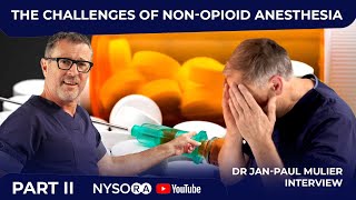 The Challenges of NonOpioid Anesthesia Dr JanPaul Mulier Interview Part II [upl. by Atkins]