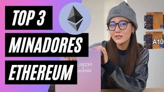 Top 3 Minadores ASIC para ETH 2021 [upl. by Joice]