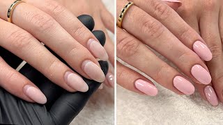 Removing thick OPI Gel Color quotBubble Bathquot amp applying CND Shellac  Watch Me Work 💅 [upl. by Annael]