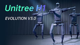 Unitree H1 Breaking humanoid robot speed world record fullsize humanoid Evolution V30 [upl. by Akcimehs]