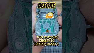 Making custom wheels for porsche 959 diecast toy custom diecast restoration hotwheels matchbox [upl. by Annoya]