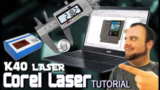 K40 Laser  Corel Laser Extract Outlines From Photos TUTORIAL [upl. by Sul]