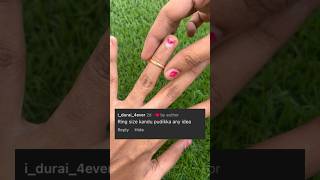 How to find perfect ring size shortsviral utubeshorts [upl. by Laoj683]