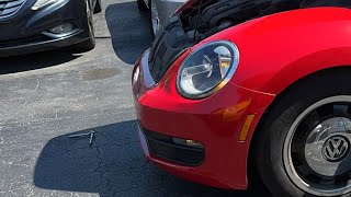 2012 Vw beetle headlights low bean not working fix [upl. by Wier]