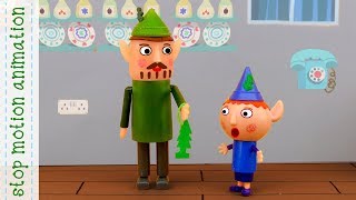 Ben amp Hollys Little Kingdom toys Bens christmas tree Stop Motion Animation new english episodes HD [upl. by Yecram]