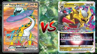 Pokemon TCG Live Raging Bolt EX Ogerpon EX VS Giratina VSTAR [upl. by Haliehs]