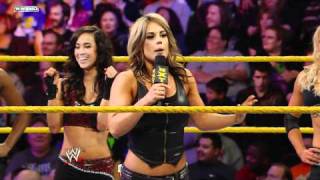 WWE NXT NXT Rookie Divas Open Mic [upl. by Joceline292]