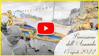 Orgosolo Processione dellAssunta 2022 [upl. by Sucitivel]