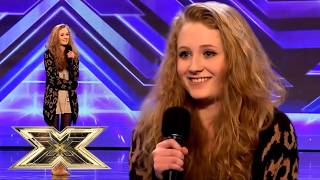 Janet Devlin has the Judges MESMERISED with her gorgeous vocals  Auditions  The X Factor UK [upl. by Gipsy]