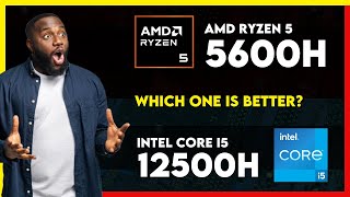 AMD Ryzen 5 5600H vs Intel Core i5 12500H Comparison [upl. by Kirbee]