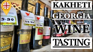 GEORGIA WINE REGION WE TRIED THE BEST WINE IN GEORGIA  Kakheti Winery Tour 2022 [upl. by Neersan547]