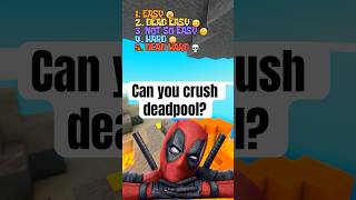 Deadpool Quiz ⚔️🔴 [upl. by Amarette]