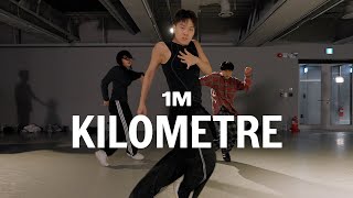 Burna Boy  Kilometre  Jungwoo Kim Choreography [upl. by Cymbre]