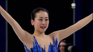 浅田真央 mao asada Sochi 2014 FS 「Piano Concerto No 2 by S Rachmaninoff」 ～ NBC Ver 【リニュアル復刻版】 [upl. by Ardnekahs168]