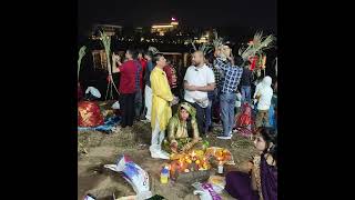 छठ पूजा chhath pooja by Shri Dharmendra Patel [upl. by Irrol]